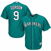 Marlins 9 Dee Gordon Green Cool Base Jersey Dzhi,baseball caps,new era cap wholesale,wholesale hats